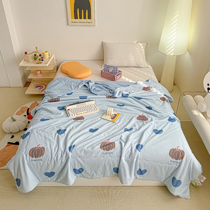 91家纺网 家纺一手货源 找家纺 （总）源舜家纺 2025新款印花系列针织华夫格夏被