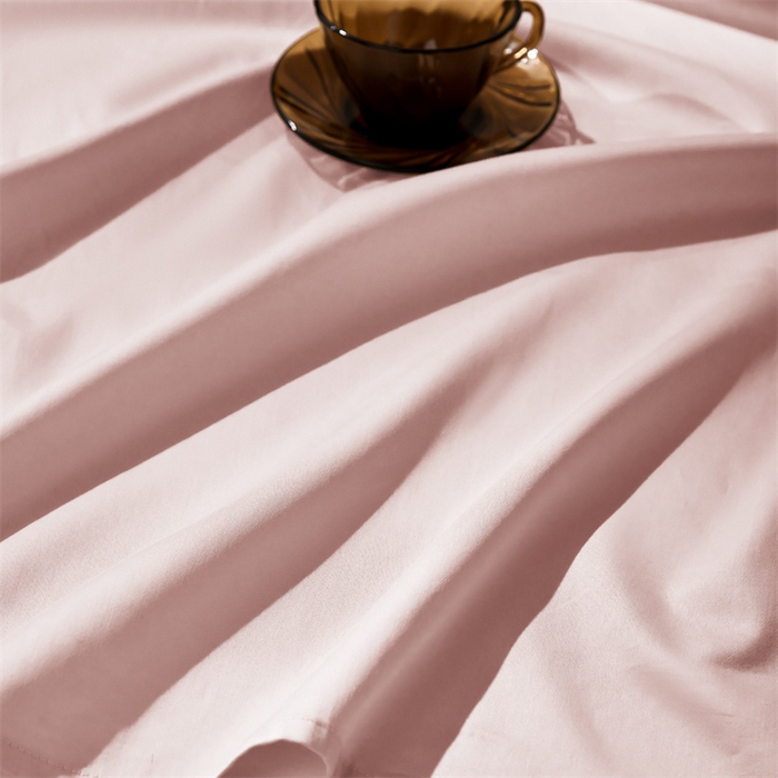 91家纺网 家纺一手货源 找家纺 秀色家纺 2025新款高端酒店纯色50支贡缎长绒棉床单单件纯棉全棉贡缎可裸睡单双人 莫奈-琳蕴储