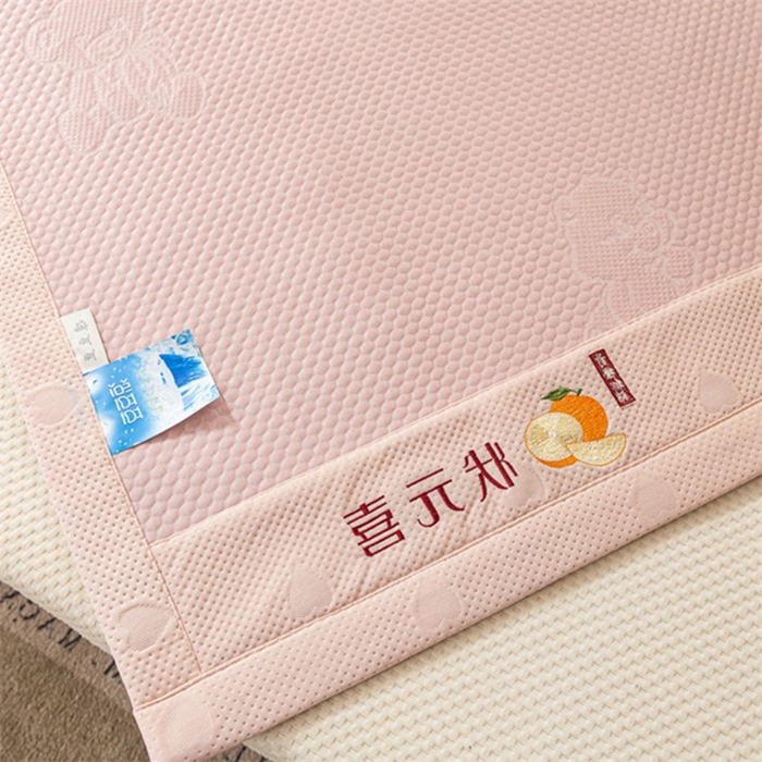 91家纺网 家纺一手货源 找家纺 （总）凉百百 2024新款学生季凉豆豆3D按摩刺绣学生凉席直播电商量大价优