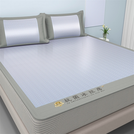 91家纺网 家纺一手货源 找家纺 （总）鑫姿席业 2025新款亲肤舒适5A抗菌冰丝席