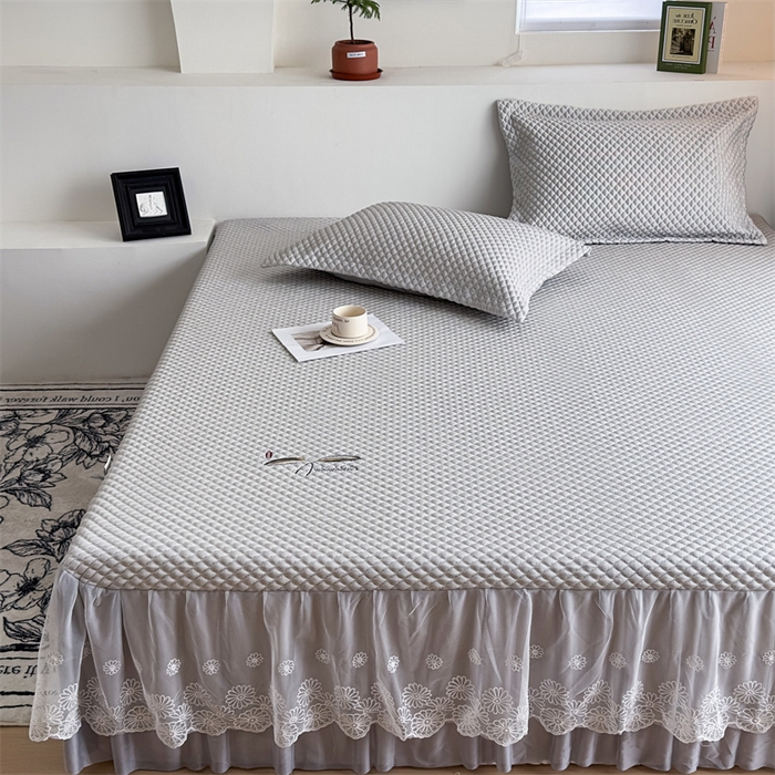 91家纺网 家纺一手货源 找家纺 （总）凉百百 2024新款凉豆豆大方豆床裙凉席冰丝凉席可水洗机洗源头厂家直发