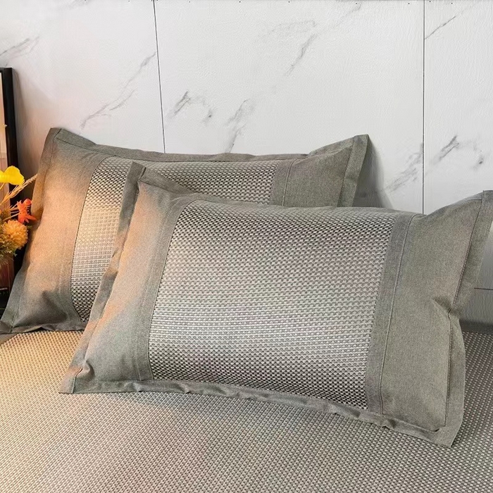 91家纺网 家纺一手货源 找家纺 （总）凉百百 2024新款冰藤冰豆豆席 双面可睡