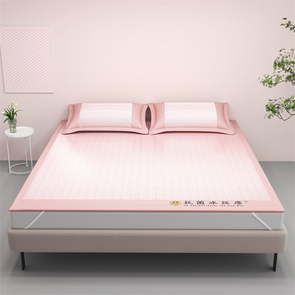 91家纺网 家纺一手货源 找家纺 （总）鑫姿席业 2025新款亲肤舒适5A抗菌冰丝席