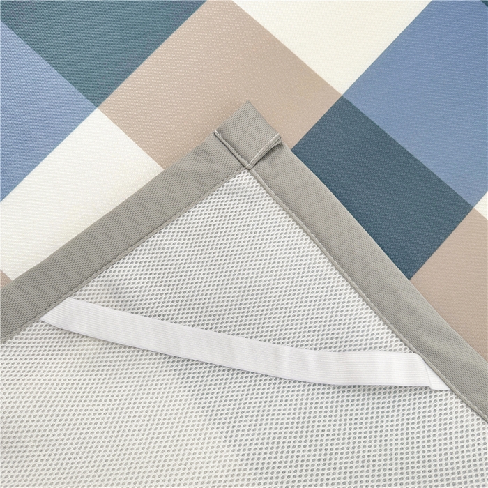 91家纺网 家纺一手货源 找家纺 喜居 2024新款碳光冰丝席冰丝凉席印花冰丝席三件套软凉席子 无印格调