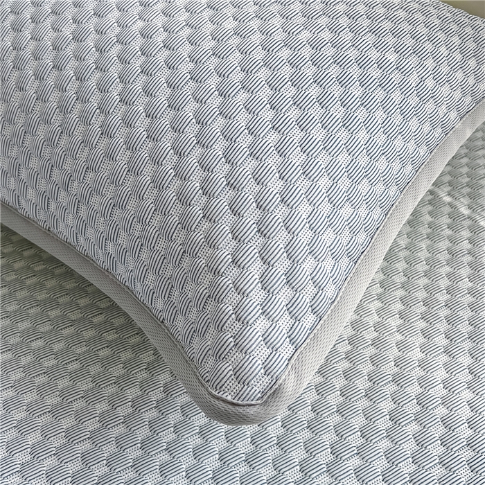 91家纺网 家纺一手货源 找家纺 喜居 2024新款良品豆豆席床笠款凉豆豆席子冰豆豆凉席软凉席 夏夜蓝