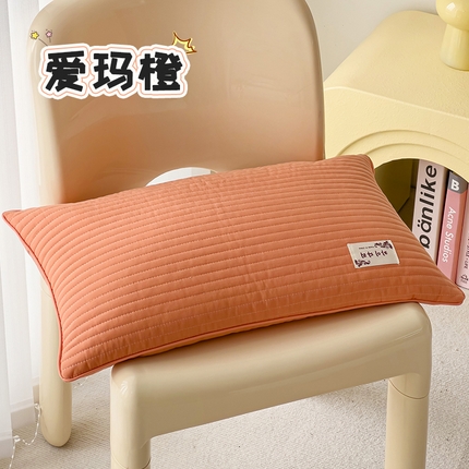 91家纺网 家纺一手货源 找家纺 （总）她喜爱枕芯枕头 2024新款韩式水洗棉简约全荞麦枕枕头枕芯33*55cm