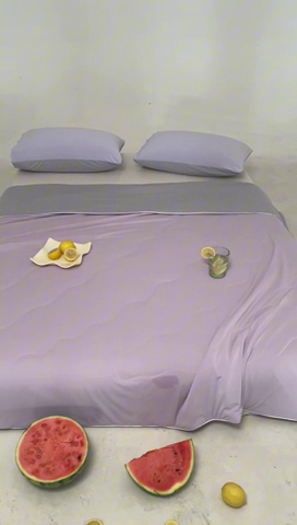 91家纺网 家纺一手货源 找家纺 （总）佳居缘 2024新款西瓜冰柠被空调被夏被