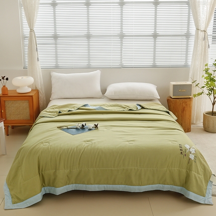 91家纺网 家纺一手货源 找家纺 （总）凡客家居 2024新款磨毛纯色新疆棉花夏被夏凉被空调被 