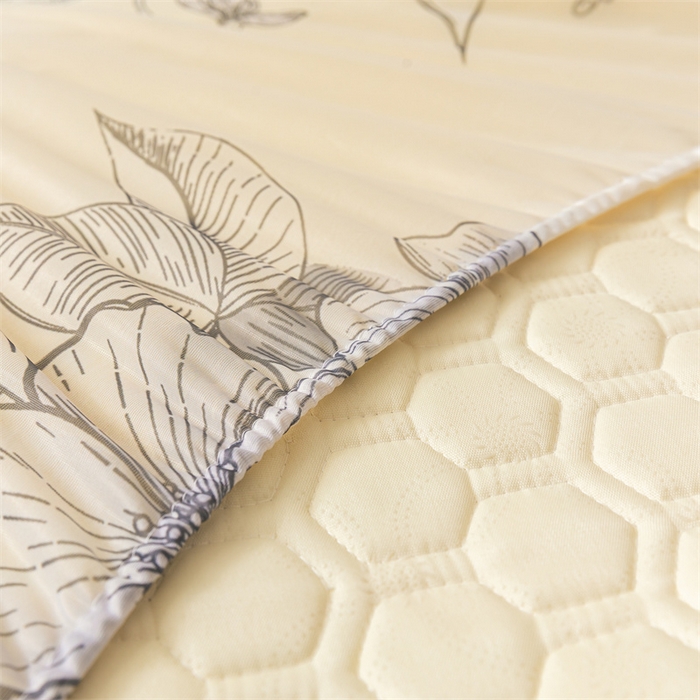 91家纺网 家纺一手货源 找家纺 （总）小萌虎 2024新款冰丝胶质凉席-床笠款