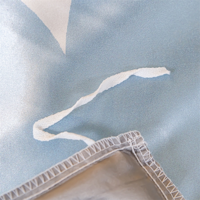 91家纺网 家纺一手货源 找家纺 梦舒羽 2025新款可水洗大版冰丝床单卡通床笠四件套 抱抱熊-大版冰丝被套