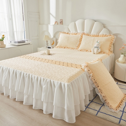 91家纺网 家纺一手货源 找家纺 （总）宜凡家纺 2024新款0.6乳胶床裙凉席