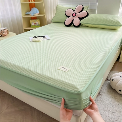 91家纺网 家纺一手货源 找家纺 （总）喜居 2024新款良品豆豆席床笠款凉豆豆席子冰豆豆凉席软凉席