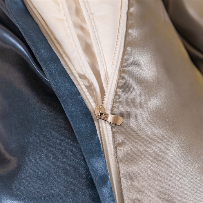 91家纺网 家纺一手货源 找家纺 梦舒羽 2025新款可水洗大版冰丝床单卡通床笠四件套 白白熊-大版冰丝被套