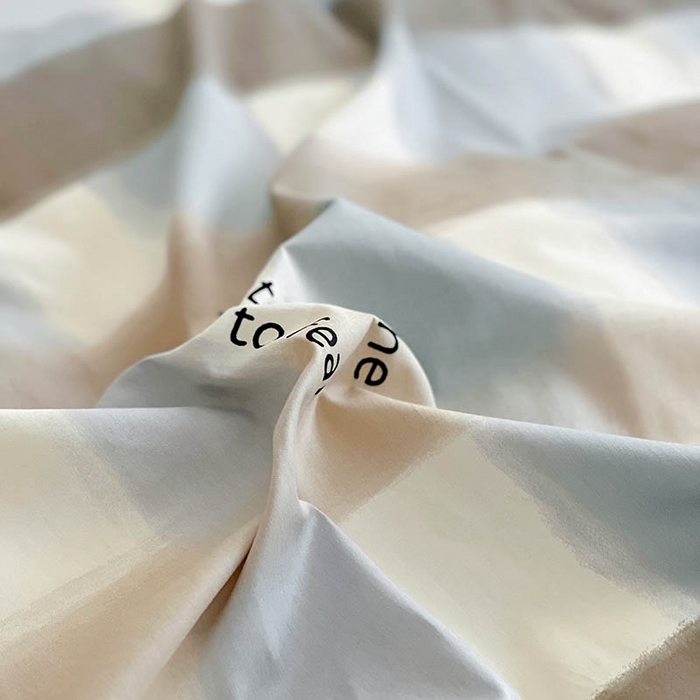 91家纺网 家纺一手货源 找家纺 田野 2024新款13372全棉INS印花四件套 幻影