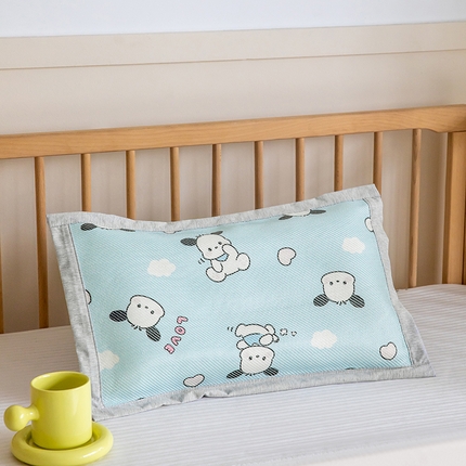 91家纺网 家纺一手货源 找家纺 （总）嗨生活 2025新款A类儿童冰藤枕套 幼儿园枕套 儿童枕套