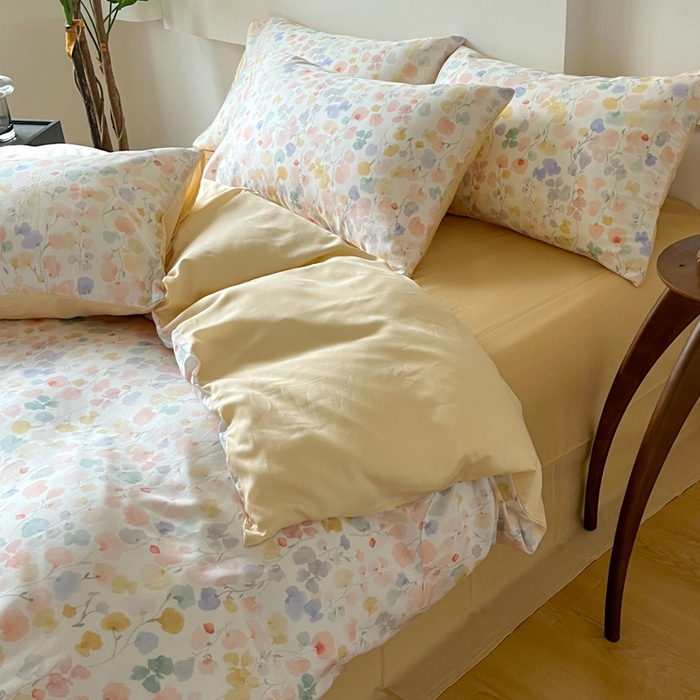 91家纺网 家纺一手货源 找家纺 （总）千朵 2024新款莱赛尔天丝四件套