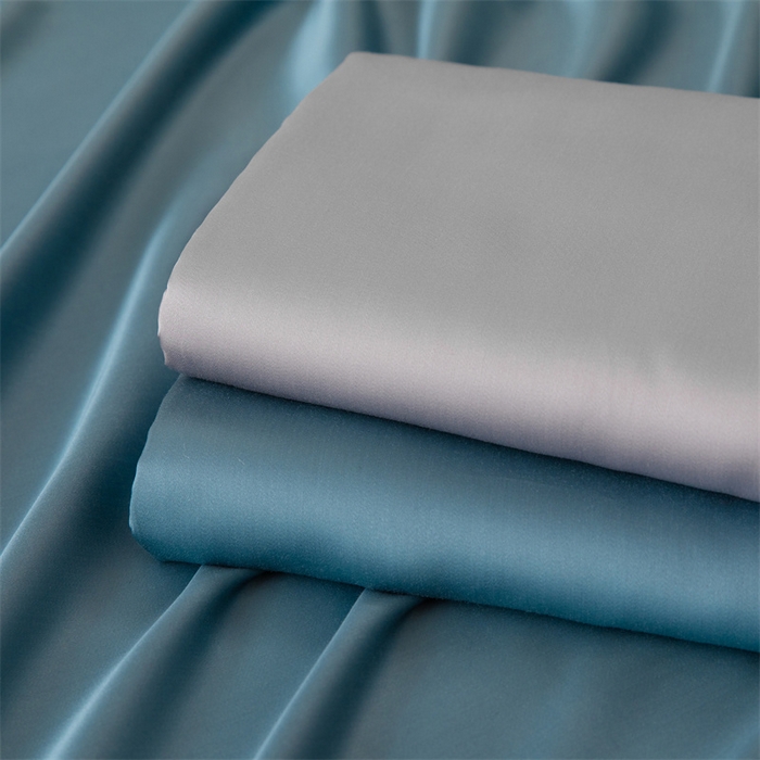 91家纺网 家纺一手货源 找家纺 简宜家居 2025新款60支兰精天丝单品床单 叠拍