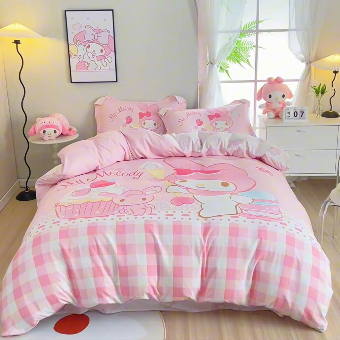 91家纺网 家纺一手货源 找家纺 蘭菲家纺 三丽欧全棉四件套 节日快乐