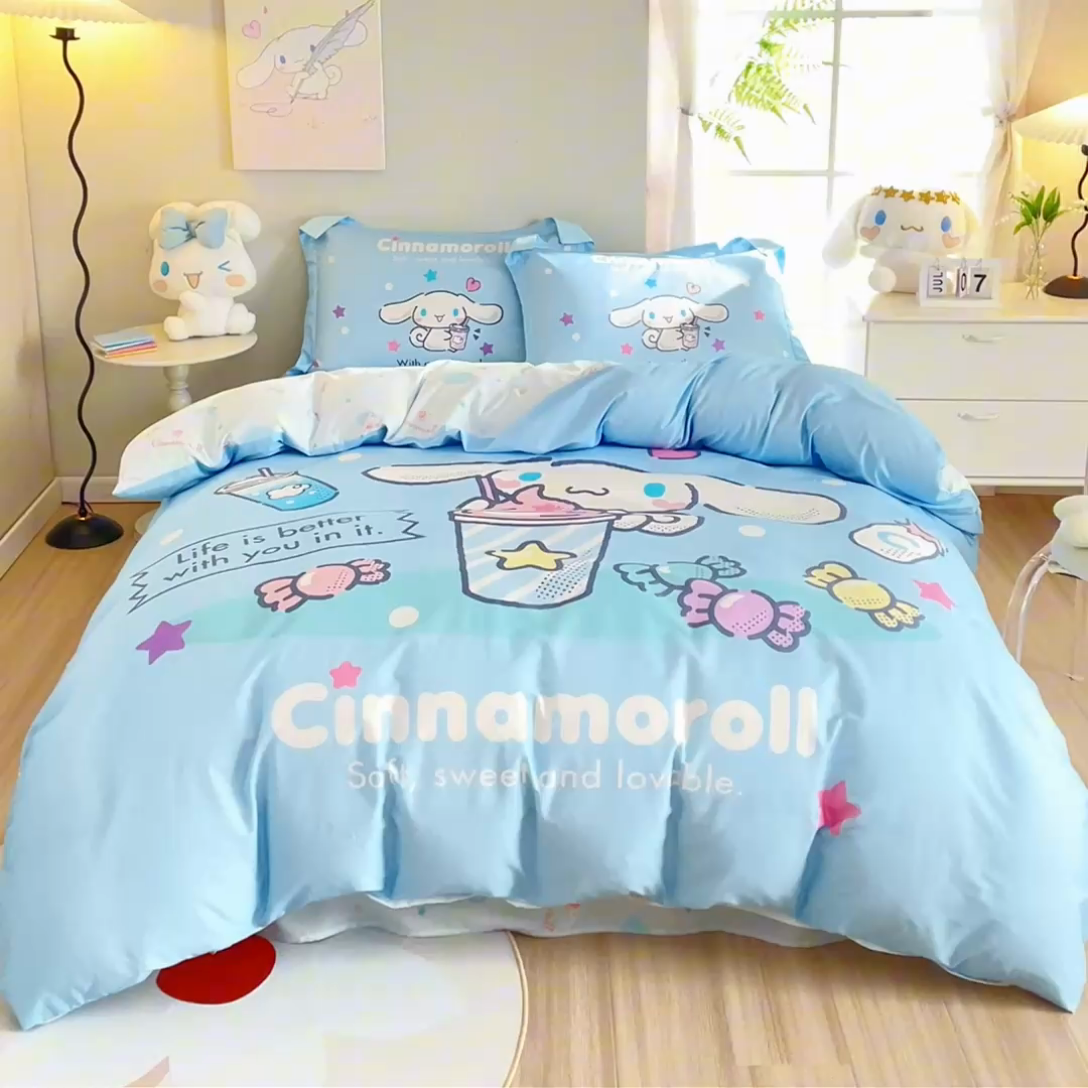 91家纺网 家纺一手货源 找家纺 蘭菲家纺 三丽欧全棉四件套 奶茶来了