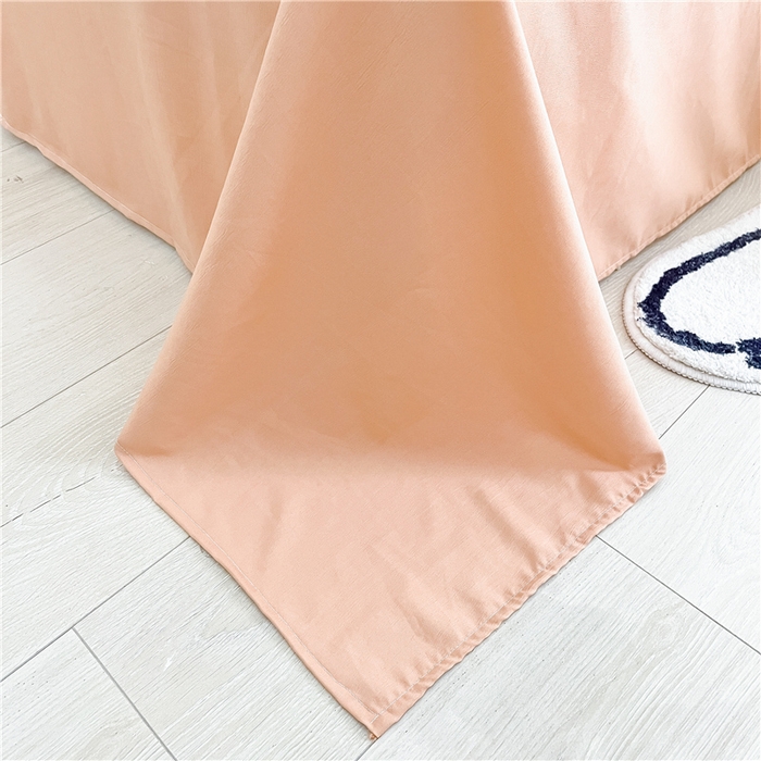 91家纺网 家纺一手货源 找家纺 梵克保罗 2024新款春夏水洗棉麻双层纱夏被四件套 小米果