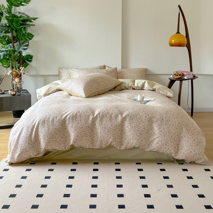 千朵 2024新款莱赛尔天丝四件套 灵动