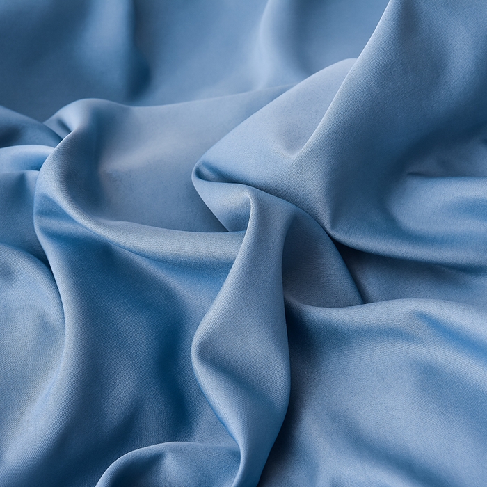 91家纺网 家纺一手货源 找家纺 简爱家纺 2025新款水洗真丝床笠单品床垫保护套床罩 冰蓝