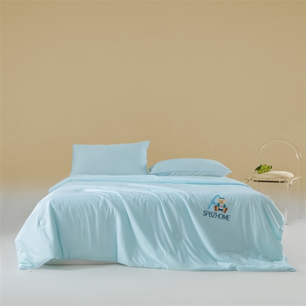 91家纺网 家纺一手货源 找家纺 （总）小久久（小九九） 2024新款A类凉感丝冰乐熊夏被