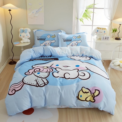 蘭菲家纺 三丽欧全棉四件套 布丁