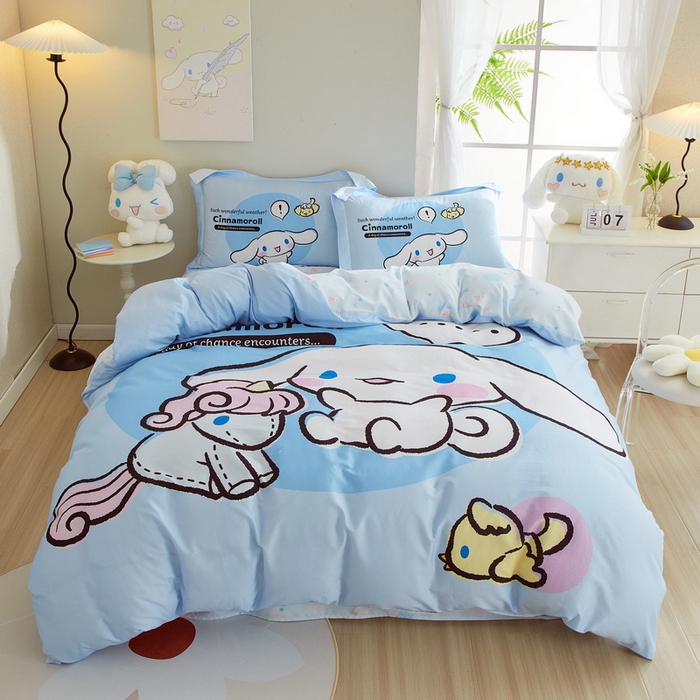 91家纺网 家纺一手货源 找家纺 蘭菲家纺 三丽欧全棉四件套 布丁