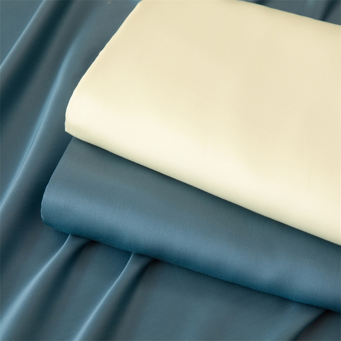 91家纺网 家纺一手货源 找家纺 简宜家居 2025新款60支兰精天丝单品床单 叠拍