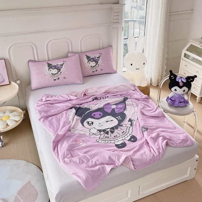 91家纺网 家纺一手货源 找家纺 蘭菲家纺 三丽欧凉感丝夏被 奶油巴库