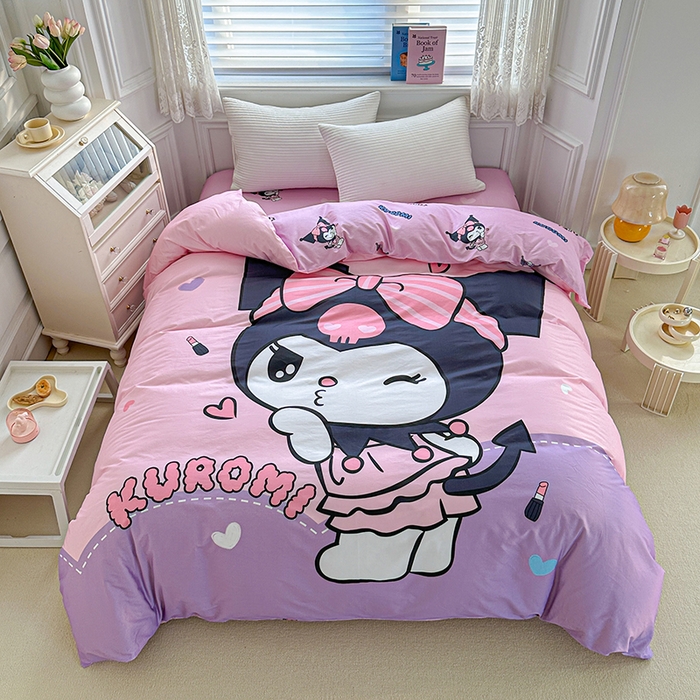 91家纺网 家纺一手货源 找家纺 蘭菲家纺 三丽欧全棉四件套 公主酱小库