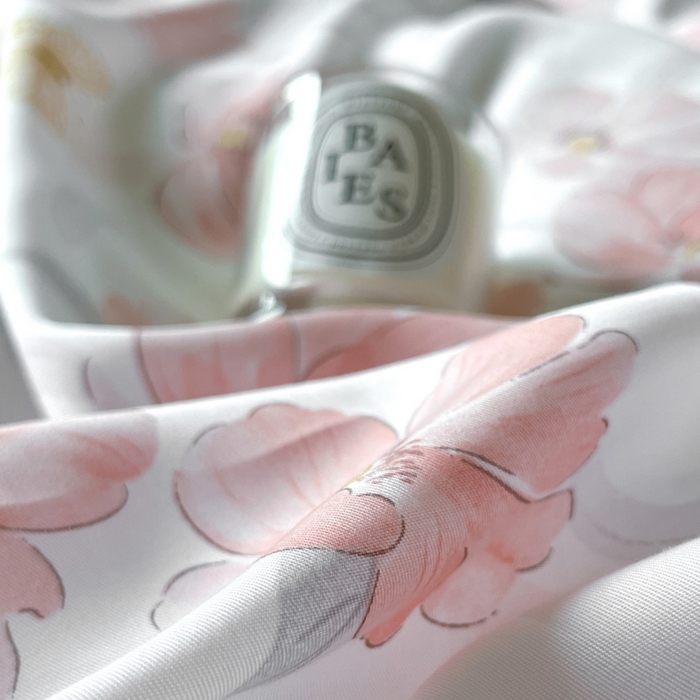 91家纺网 家纺一手货源 找家纺 千朵 2024新款莱赛尔天丝四件套 妙花粉