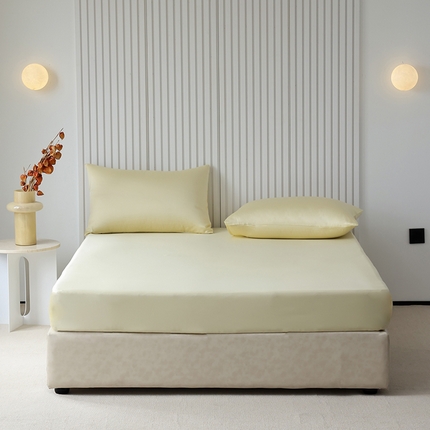 91家纺网 家纺一手货源 找家纺 （总）Mr.pig猪先生水洗棉 2024新款60天丝莱赛尔纤维四件套系列-单床笠