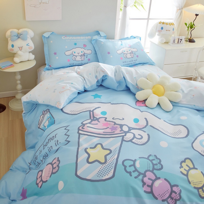 91家纺网 家纺一手货源 找家纺 蘭菲家纺 三丽欧全棉四件套 奶茶来了