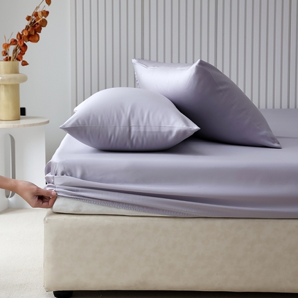 Mr.pig猪先生水洗棉 2024新款60天丝莱赛尔纤维四件套系列-单枕套 气质灰