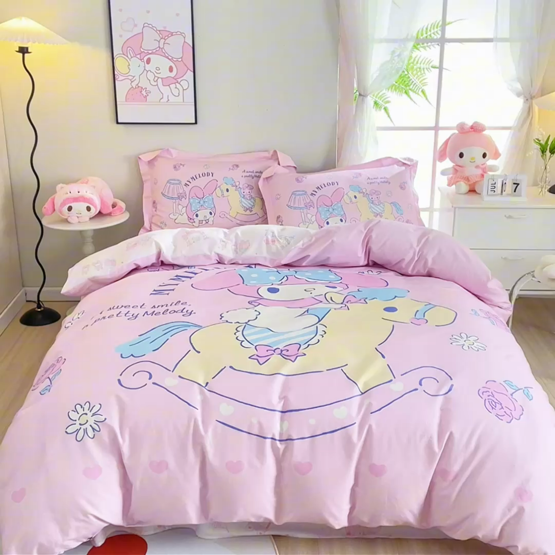 91家纺网 家纺一手货源 找家纺 蘭菲家纺 三丽欧全棉四件套 小乐乐