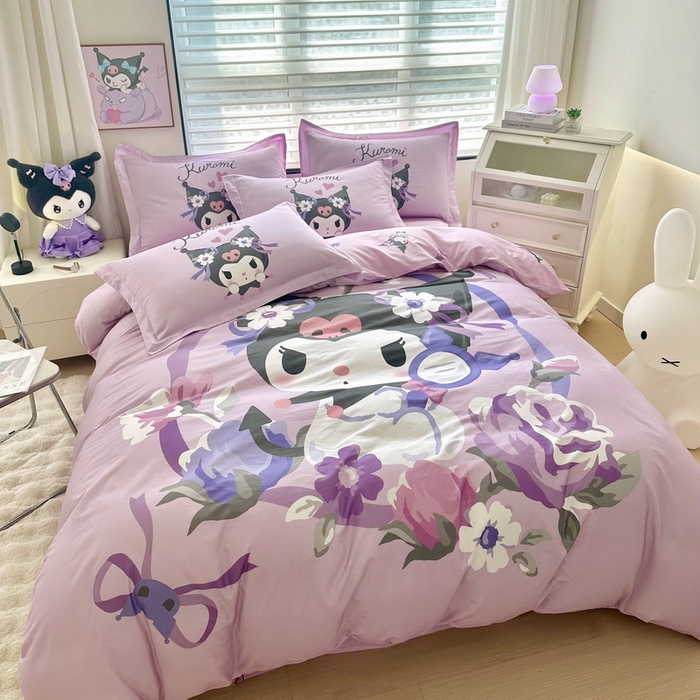 91家纺网 家纺一手货源 找家纺 蘭菲家纺 三丽欧全棉四件套 花仙子