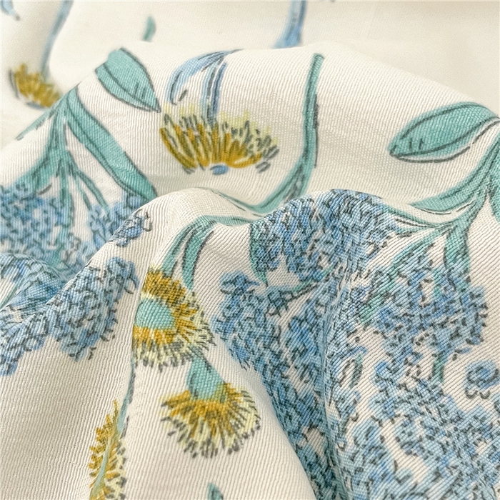 91家纺网 家纺一手货源 找家纺 梵克保罗 2024新款春夏水洗棉麻双层纱夏被四件套 浪漫梦幻