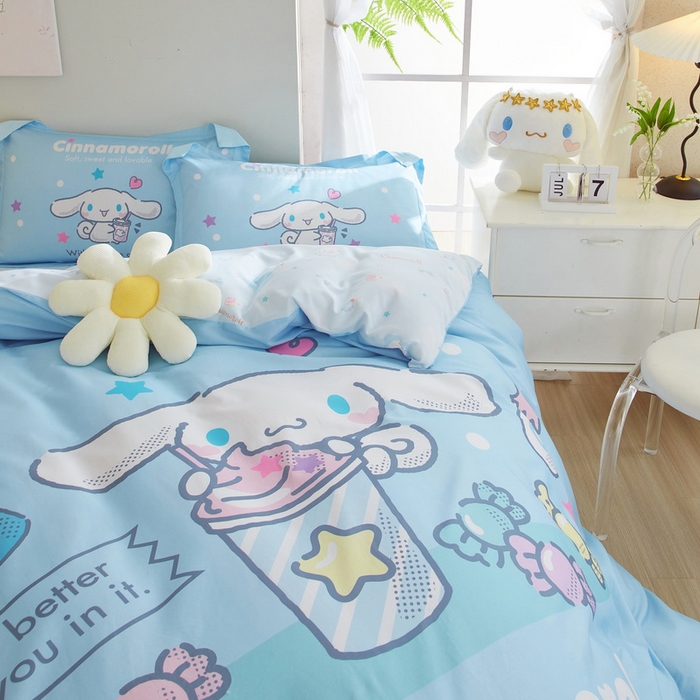 91家纺网 家纺一手货源 找家纺 蘭菲家纺 三丽欧全棉四件套 奶茶来了