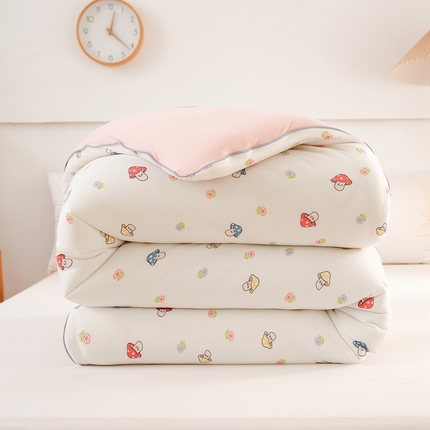 91家纺网 家纺一手货源 找家纺 （总）啊雅家居 2025新款A类针织棉云柔大豆被抗菌被子被芯 