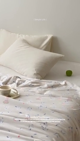 91家纺网 家纺一手货源 找家纺 觅糖  2024春夏新款针织云柔大豆夏被24组 乖乖熊