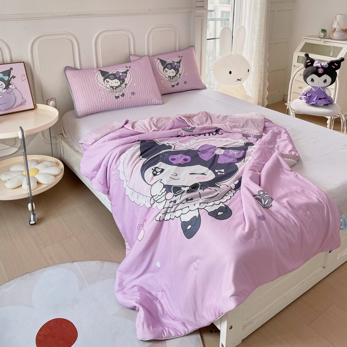 91家纺网 家纺一手货源 找家纺 蘭菲家纺 三丽欧凉感丝夏被 奶油巴库