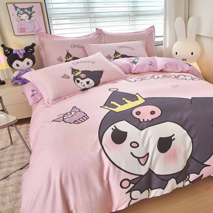 91家纺网 家纺一手货源 找家纺 蘭菲家纺 三丽欧全棉四件套 粉巴库