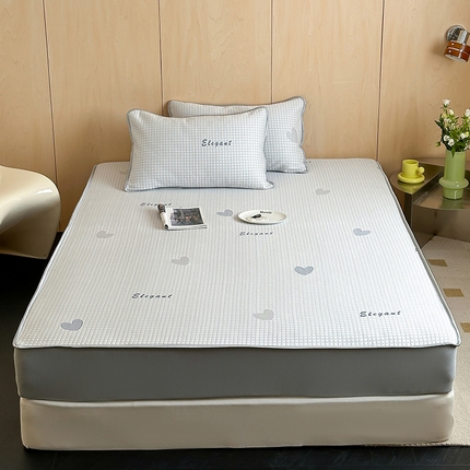 91家纺网 家纺一手货源 找家纺 （总）顾里家纺 新款冰豆豆立体提花软席床笠款