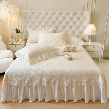 91家纺网 家纺一手货源 找家纺 （总）乐朵家居 2024新款 玫瑰天使 A类凉席三件套+可加空调被