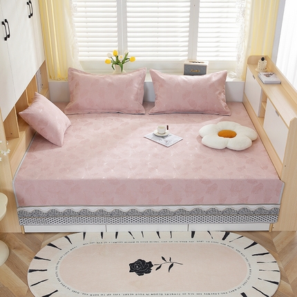 91家纺网 家纺一手货源 找家纺 手艺人沙发垫炕垫 2025新款雪尼尔提花绣花炕盖榻榻米炕垫XK619-XK655 XK639