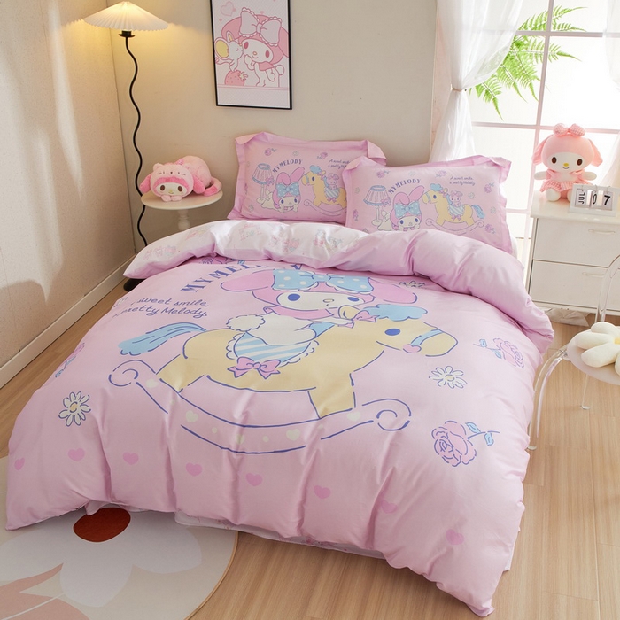 91家纺网 家纺一手货源 找家纺 蘭菲家纺 三丽欧全棉四件套 小乐乐