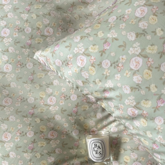 91家纺网 家纺一手货源 找家纺 千朵 2024新款莱赛尔天丝四件套 彩梦