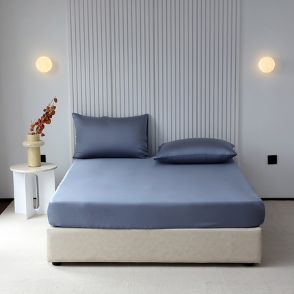 91家纺网 家纺一手货源 找家纺 （总）Mr.pig猪先生水洗棉 2024新款60天丝莱赛尔纤维四件套系列-单床笠